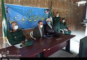 استاندار و رئیس دادگستری خوزستان با سبزپوشان سپاه دیدار کردند + تصویر