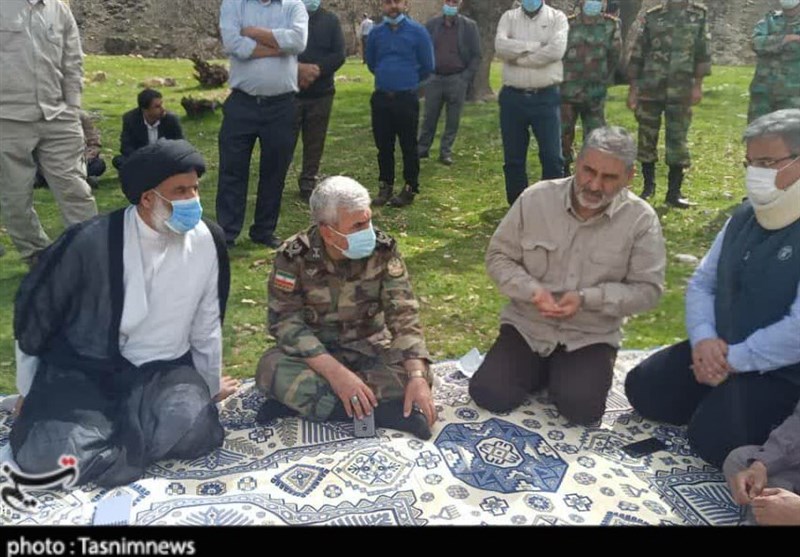 فرمانده سپاه استان خوزستان از مناطق محروم "احمدفداله" دزفول بازدید کرد + تصاویر