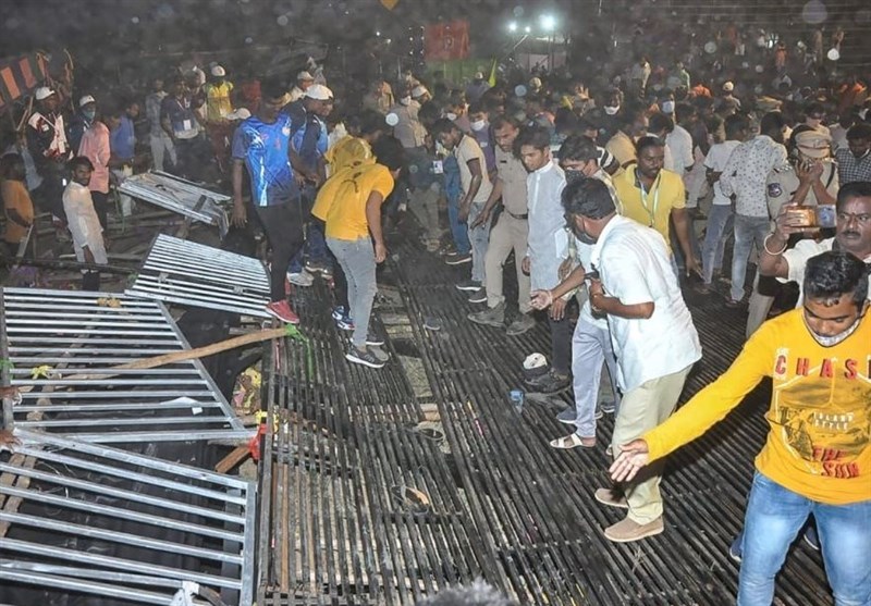Over 100 Wounded as Temporary Gallery Collapse at Kabaddi Tournament in India (+Video)