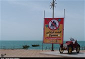 سواحل بوشهر در شرایط نارنجی کرونایی به روایت تصویر