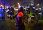 Police Arrests 10 People at Violent Protest in Bristol, England