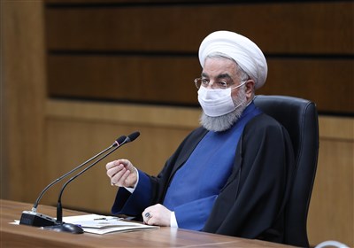  روحانی: بخض خصوصی هم می‌تواند واکسن وارد کند/ تلاش می‌کنیم دولت با مهار کرونا تمام شود 