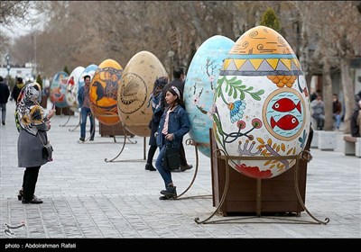 المان های نوروزی در همدان