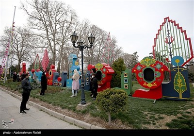 المان های نوروزی در همدان