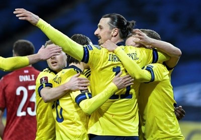  واکنش زلاتان پس از انجام اولین بازی‌اش در بازگشت به تیم ملی سوئد 