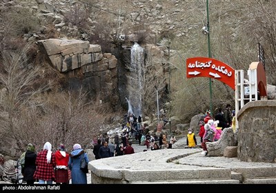 مسافران نوروزی در گنجنامه همدان