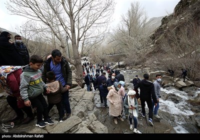 مسافران نوروزی در گنجنامه همدان