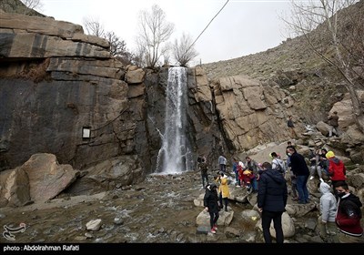 مسافران نوروزی در گنجنامه همدان