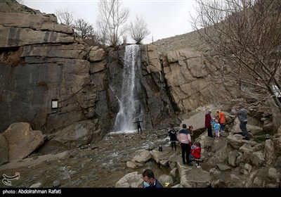 مسافران نوروزی در گنجنامه همدان