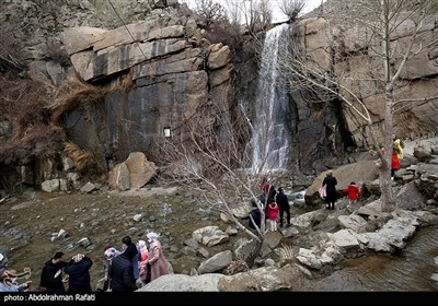 مسافران نوروزی در گنجنامه همدان