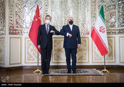دیدار وانگ ئی، وزیر امور خارجه چین با محمدجواد ظریف وزیر امور خارجه ایران