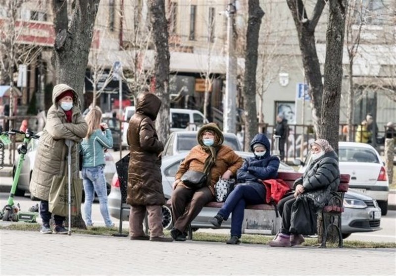 اکثر مناطق اوکراین از لحاظ شیوع کرونا در وضعیت خطر قرار دارد