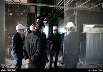 بازدید نوروزی پرویز فتاح از ساختمان جدید پلاسکو