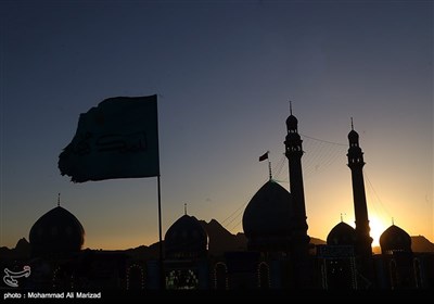 مسجد مقدس جمکران در شب نیمه شعبان