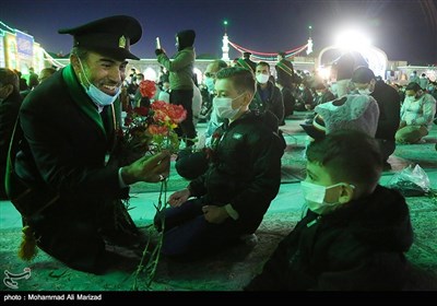 مسجد مقدس جمکران در شب نیمه شعبان