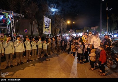 حال و هوای اصفهان در شب نیمه شعبان