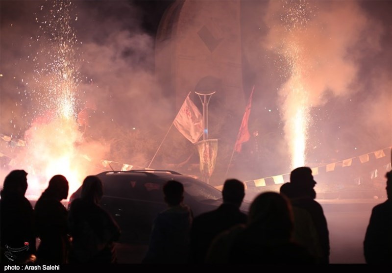 جشن میلاد امام زمان (عج) در قزوین به روایت تصویر