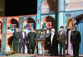 کنگره ملی 4000 شهید استان یزد| تمثال شهید &quot;صدرزاده&quot; با تقریظ مقام معظم رهبری رونمایی شد