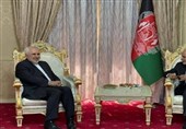 ظریف یلتقی الرئیس الأفغانی