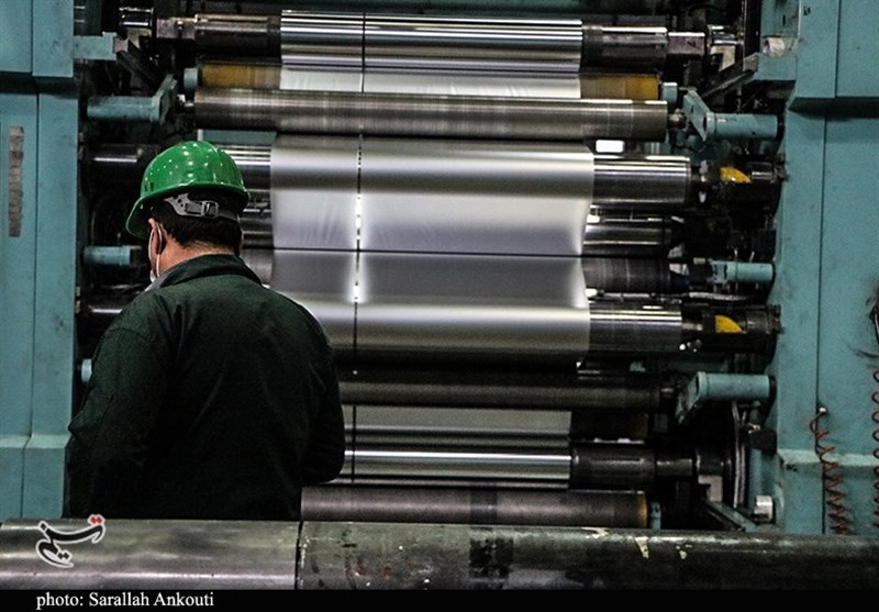 تولید ورق آلومینیومی در استان کرمان به روایت تصویر