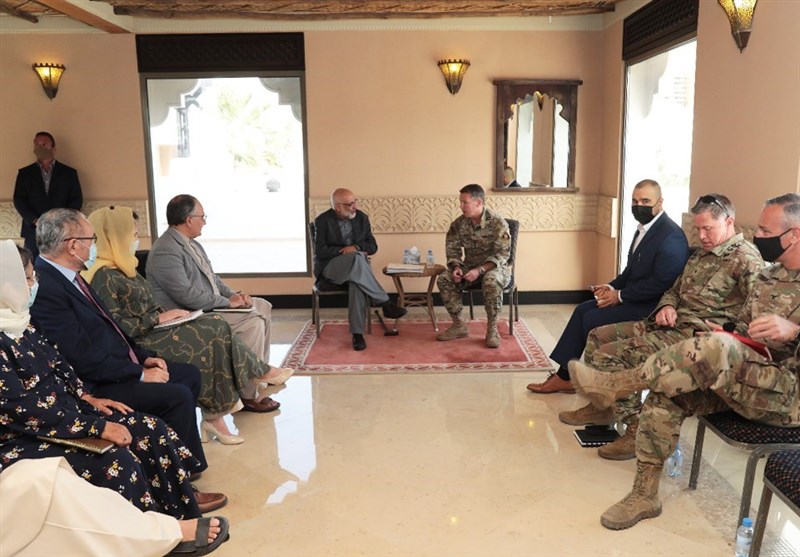 روند صلح و اوضاع امنیتی محور گفت‌وگوی ژنرال آمریکایی با تیم مذاکره افغانستان