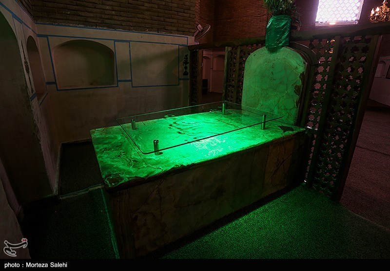 Baba Roknedin Tomb in Iran's Isfahan