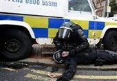 Eight Northern Ireland Police Injured in Clashes at Belfast Protest
