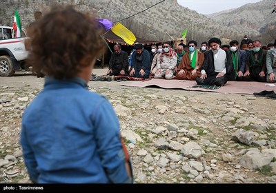 فعالیت گروه جهادی منتظران خورشید در منطقه احمد فداله - دزفول