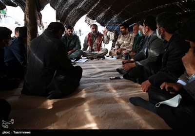 فعالیت گروه جهادی منتظران خورشید در منطقه احمد فداله - دزفول