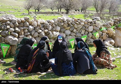 فعالیت گروه جهادی منتظران خورشید در منطقه احمد فداله - دزفول