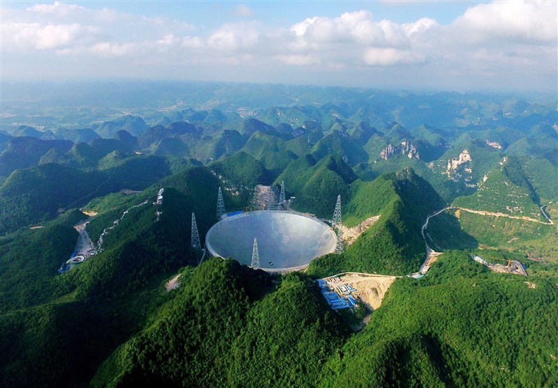 &quot;بزرگترین تلسکوپ رادیویی جهان&quot; در چین به روی دانشمندان باز می‌شود + تصاویر