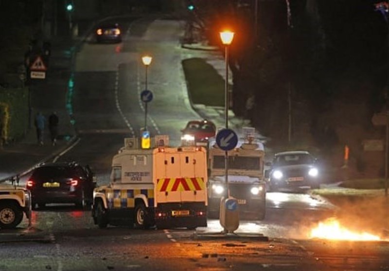 Belfast Protests: Burning Car Rams into Police Line As Nightly Rioting Continues