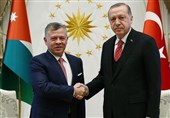 گفت‌وگوی تلفنی رئیس جمهور ترکیه و پادشاه اردن