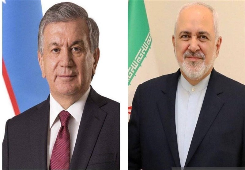 Zarif, Uzbek Leader Hold Talks in Tashkent