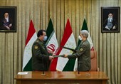 ایران وطاجیکستان توقعان على مذکرة للتعاون الدفاعی بینهما