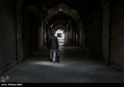 تعطیلی بازار اصفهان به دلیل پیک چهارم کرونا