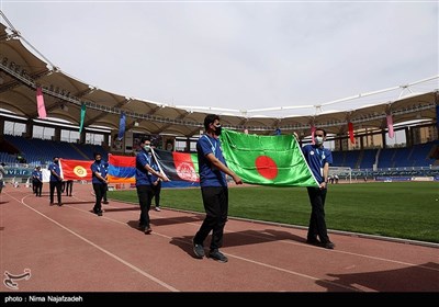 افتتاحیه مسابقات بین‌المللی دو و میدانی جام امام رضا(ع) در مشهد