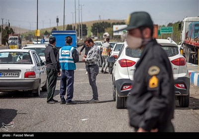 کنترل تردد پلاک غیربومی توسط پلیس راه کرمانشاه