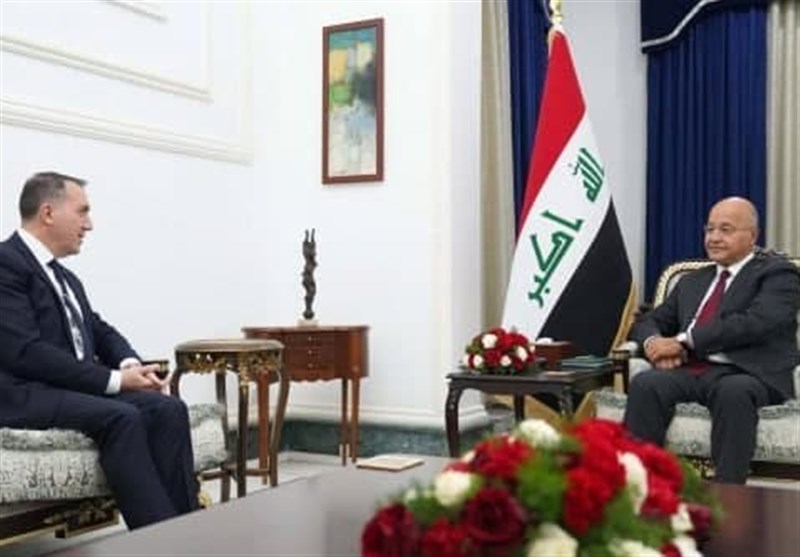 برهم صالح در دیدار با سفیر ترکیه: مخالف دخالت خارجی در عراق هستیم