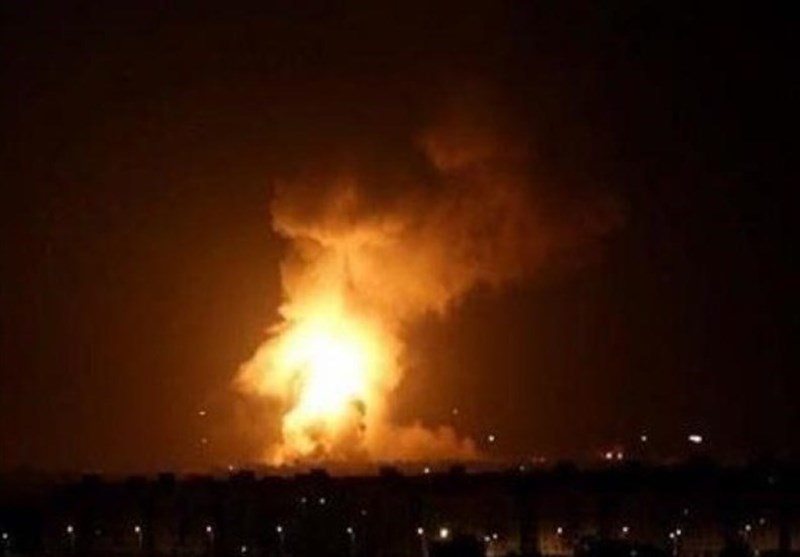 انفجار انبار تسلیحات آمریکایی در اربیل