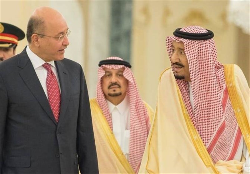 گفت‌وگوی پادشاه سعودی و رئیس‌جمهور عراق درباره امنیت منطقه