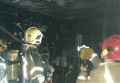 جزئیات آتش‌سوزی در پاساژ مهستان + تصاویر