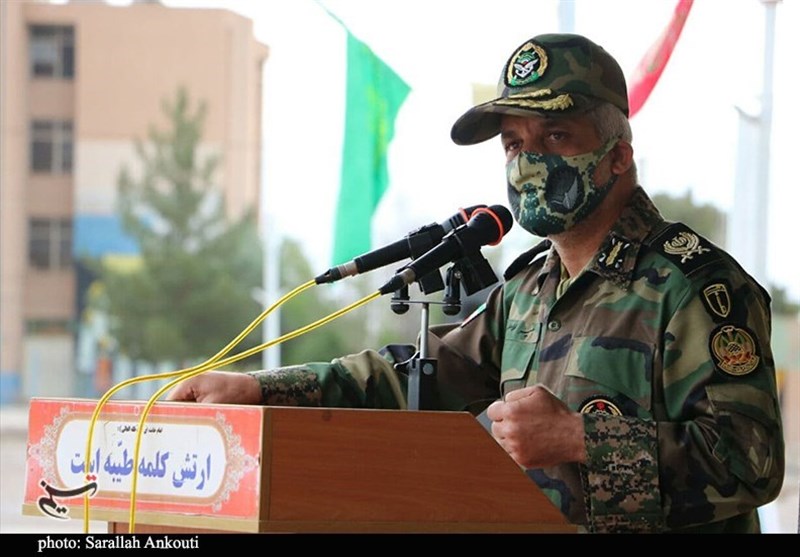 فرمانده قرارگاه جنوب‌ شرق ارتش: ارتش جمهوری اسلامی با جدیت مقابل تهدیدات و خطرات ایستاده است