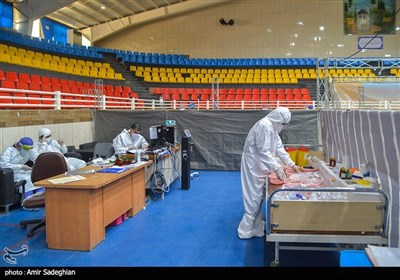 بیمارستان پشتیبان ارتش برای بیماران کرونایی-شیراز