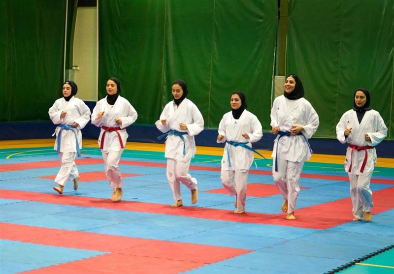 آغاز دور جدید اردوی تیم‌های ملی کاراته بانوان