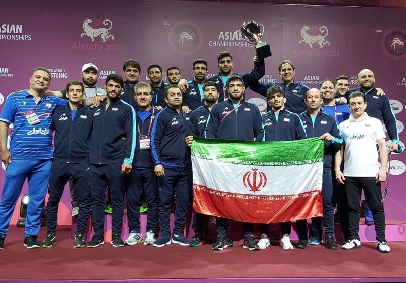ایران تفوز بلقب البطولة الاسیویة للمصارعة الحرة فی کازاخستان