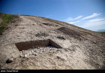 کاوش باستانی در قباق تپه کرمانشاه