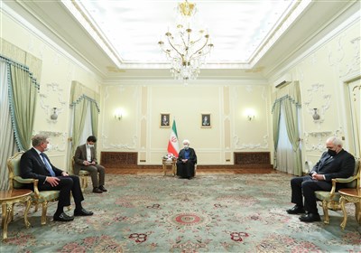 الرئیس روحانی یستقبل وزیر الخارجیة الباکستانی