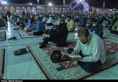 ویژه برنامه مناجات‌خوانی در مسجد مقدس جمکران به قلم دوربین