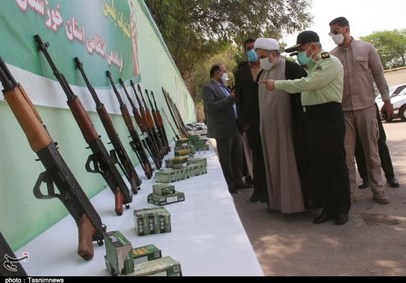 جمع‌آوری سلاح‌های جنگی ‌در ‌خوزستان آغاز شد / سپاه و مرزبانی ناجا کنترل مرزها را تشدید کردند